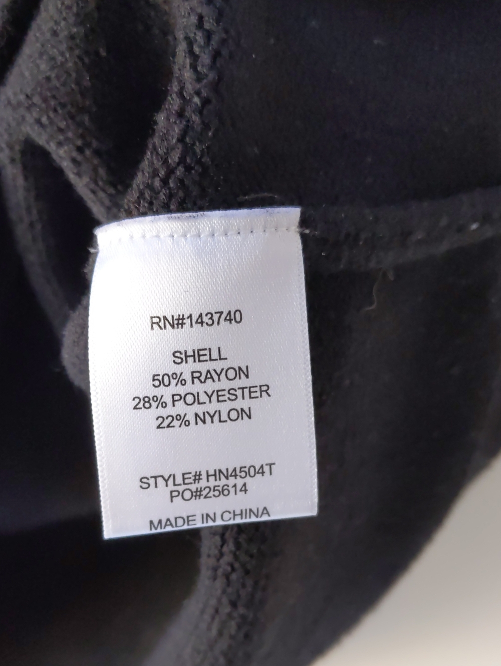 Tuckernuck Embellished Anica Polo Sweater Black Women's XL - Picture 5 of 6